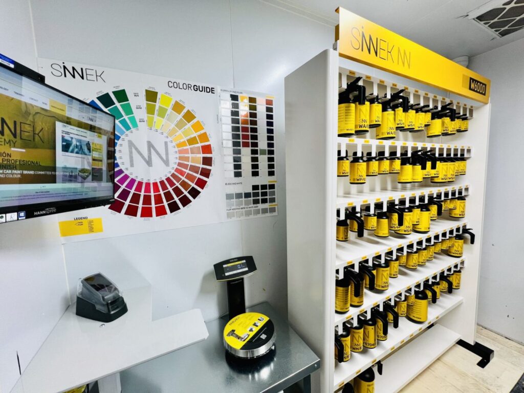 Sinek miks masina proivoda za farbanje automobila