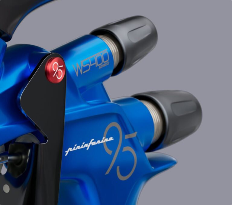 Slika zadnjeg dela pistolja za farbanje sa posebnim dizajnom Serije