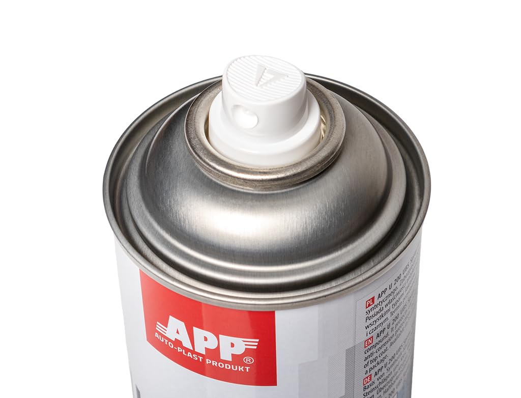 Limena bocica spreja marke APP za reapraciju automobila